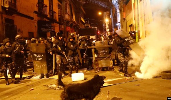 Bolivia, protestas