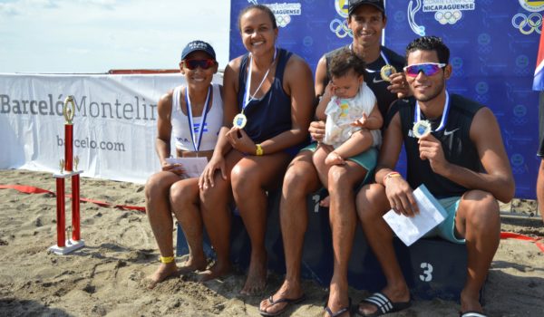 Nicas dominan Open Centroamericano de Voleibol de Playa