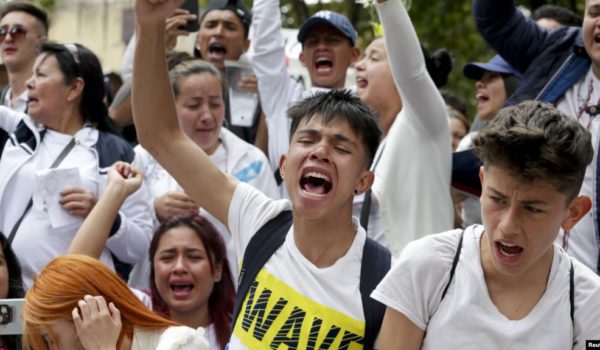 Colombia, protestas, diálogo