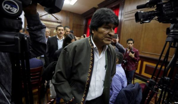 Evo Morales, Bolivia