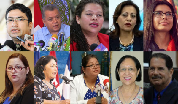 Ministros de papel: los desconocidos que conforman el gabinete de Daniel Ortega y Rosario Murillo