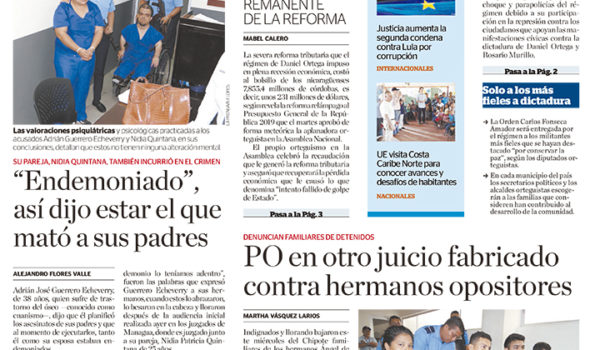 Portada impresa 28-11-2019