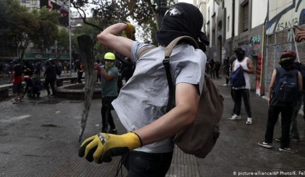 protestas, chile, chilenos