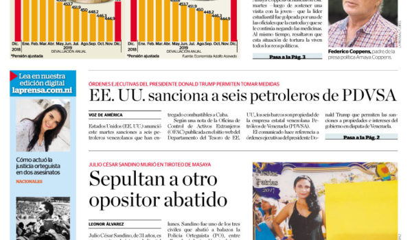 Portada impresa 4-12-2019