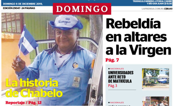 Portada impresa 8-12-2019
