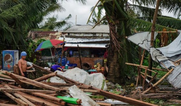 Filipinas, tifón Phanfone