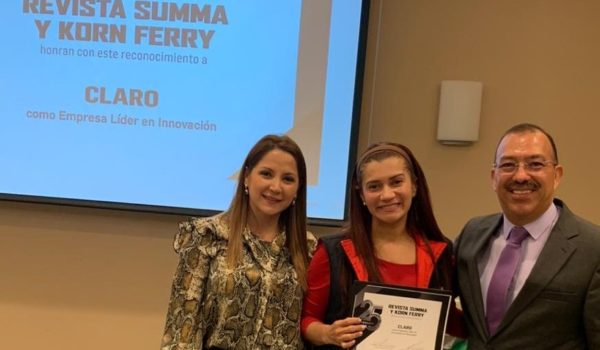 Claro premiada como empresa líder en innovación