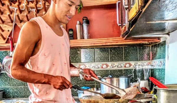 Josué Quijano, el futbolista que quiere convertirse en chef
