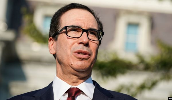 Steve Mnuchin, Estados Unidos, América Crece