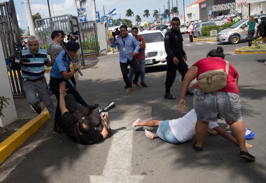 Agresión a periodistas