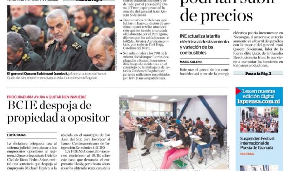 Portada impresa 4-1-2020