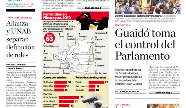 Portada impresa 8-1-2020