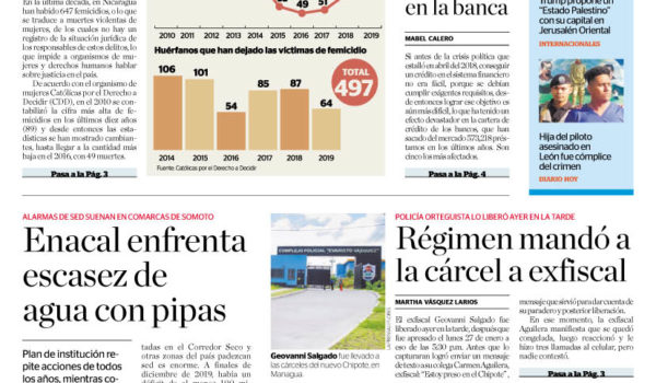 Portada impresa 29-1-2020