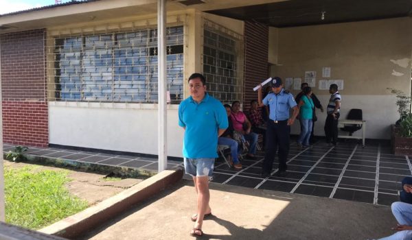 Secuestrado jinotepino aparece en tribunales acusado de fabricar y poseer explosivos