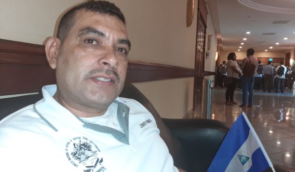 Lesner Fonseca, vice coordinador del Movimiento Campesino