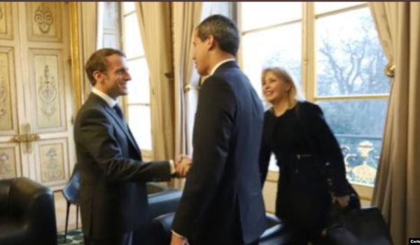 Macron, Guaidó, Francia, Venezuela
