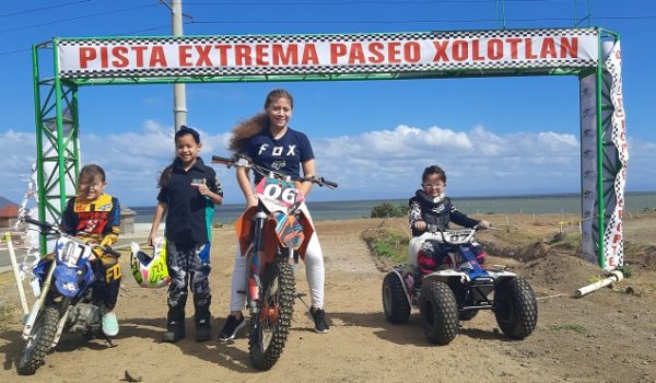Las historias de las niñas que practican el motocross en Nicaragua