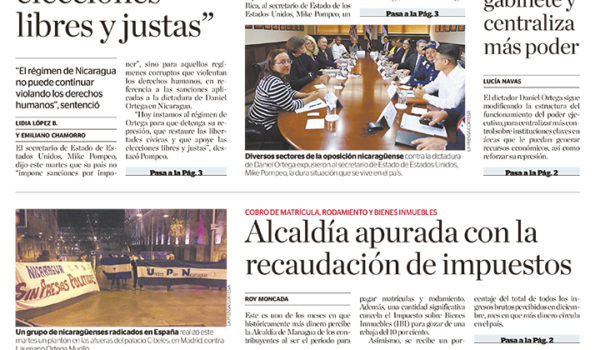 Portada impresa 22-01-2020