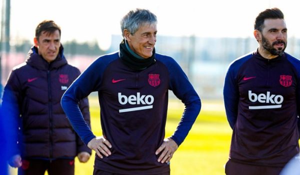 Quique Setién nuevo entrenador del Barcelona hasta 2022