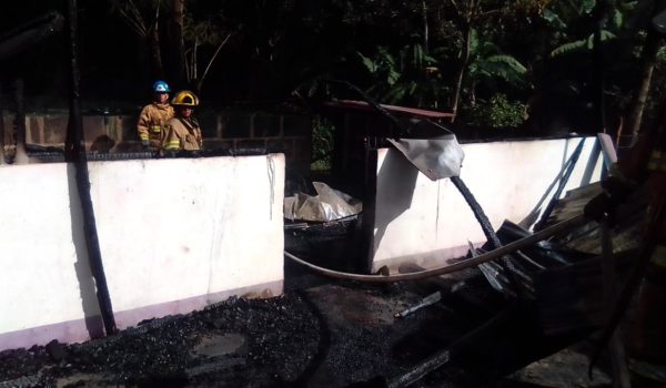 Niño de tres años muere calcinado en una vivienda del Tuma-La Dalia, en Matagalpa