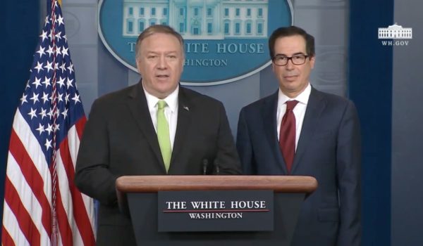 Estados Unidos anuncia nuevas sanciones contra altos cargos de Irán