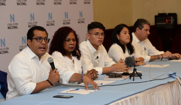 coalición nacional, Nicaragua, oposición