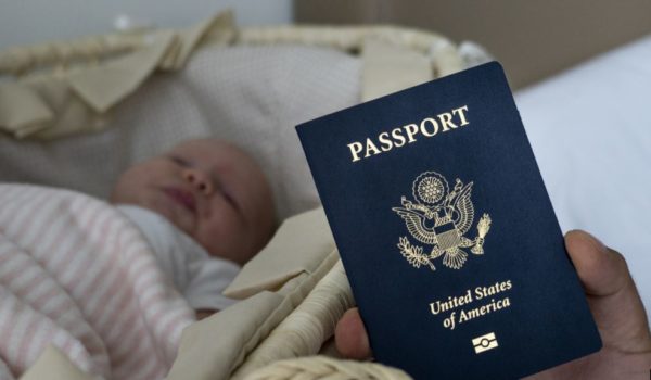 embarazo, Estados Unidos, ciudadanía estadounidense