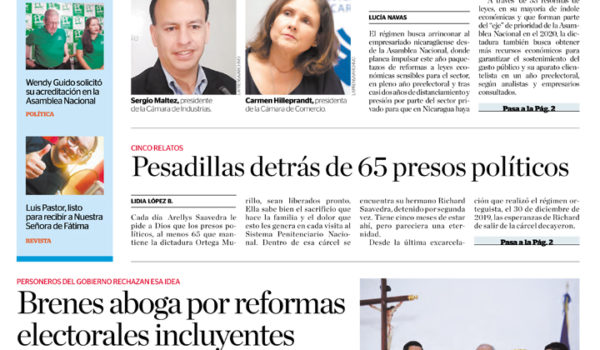Portada impresa 13-01-2019