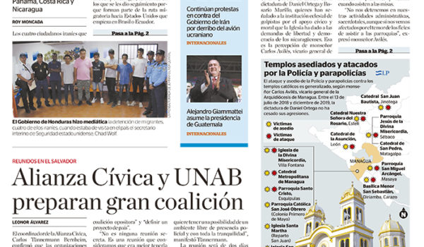 Portada impresa 15-01-2020