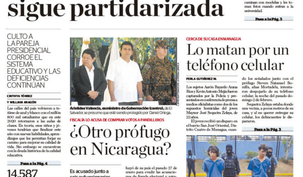 Portada impresa 4-2-2020