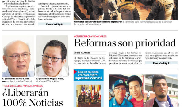 Portada impresa 10-2-2020