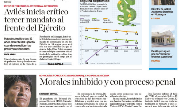 Portada impresa 21-2-2020