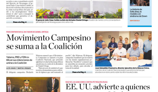 Portada impresa 22-2-2020