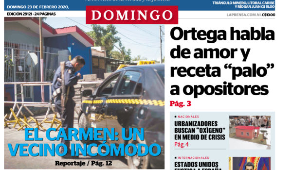 Portada impresa 24-02-2020