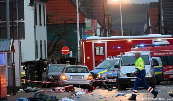 52 heridos en el atropello masivo en Alemania, 18 son niños