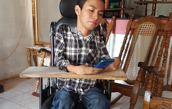 Allan Prado, distrofia muscular de Duchenne