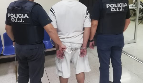 Capturan a costarricense que mató a nica para robarle 300 mil colones