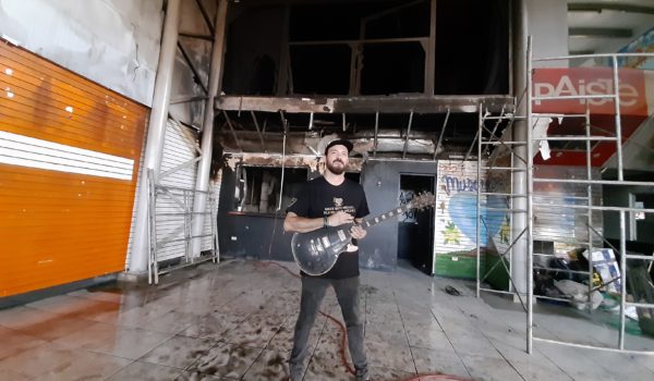 músicos, “mansión” de los músicos, Bansbach, Nicaragua , incendio