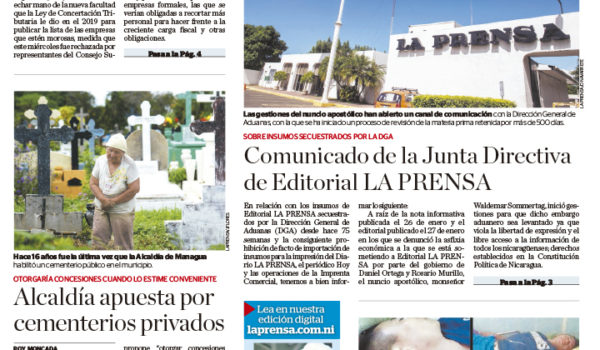 Portada impresa 06-02-2020