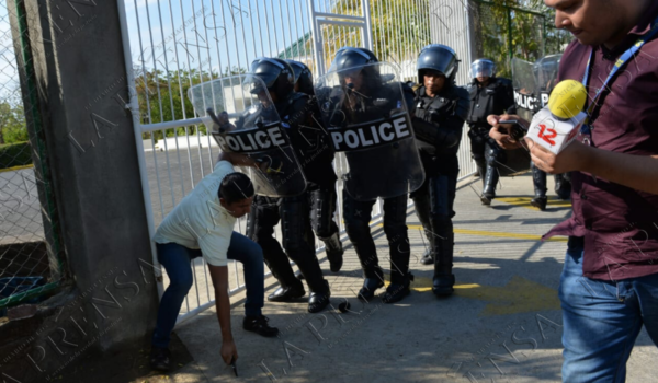 periodistas, agresiones, amenazas, represión. Nicaragua, Policía Orteguista