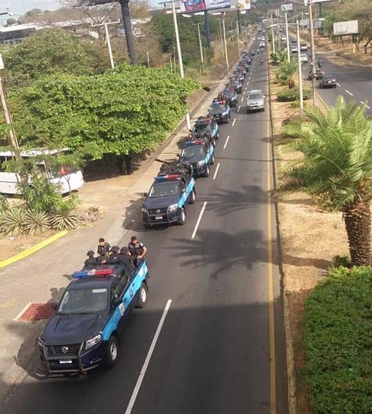 Nicaragua, asedio policial, Nicaragua