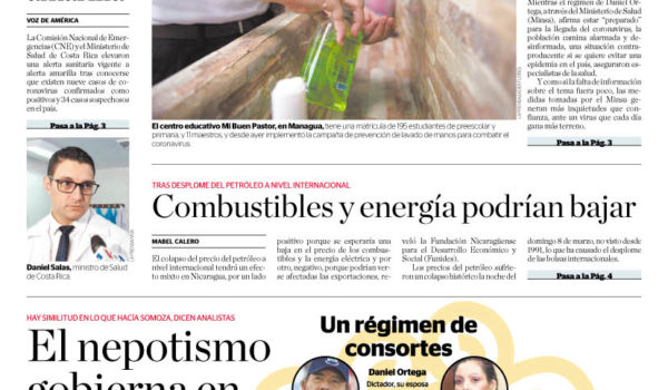 Portada impresa 10-3-2020