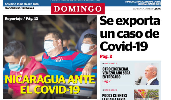 Portada impresa 29-3-2020
