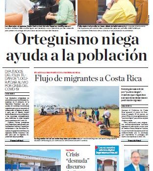 Portada impresa 25-3-2020