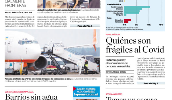 Portada impresa 16-03-2020