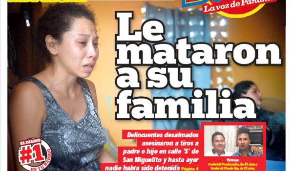 Asesinan a padre e hijo nicaragüenses en Panamá