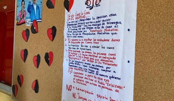 coronavirus, #Libre, campaña, Coalición Nacional, orteguistas