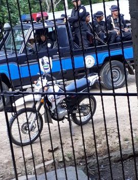 Movimiento Campesino, Policía Orteguista, represión