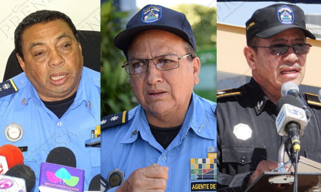 policias sancionados nicaragua