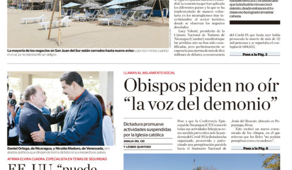 Portada impresa 30-03-2020